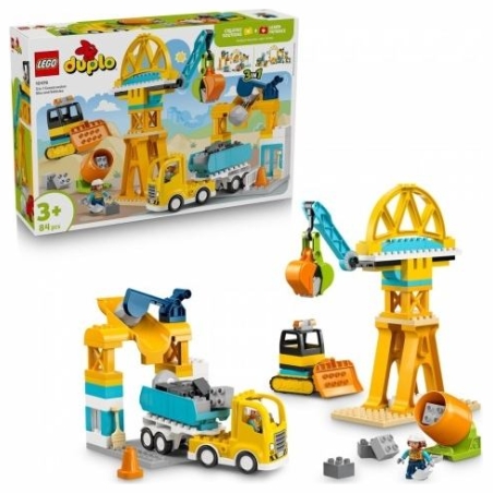 Lego Blocks DUPLO 10476 3 in 1 Construction Site and Vehicles