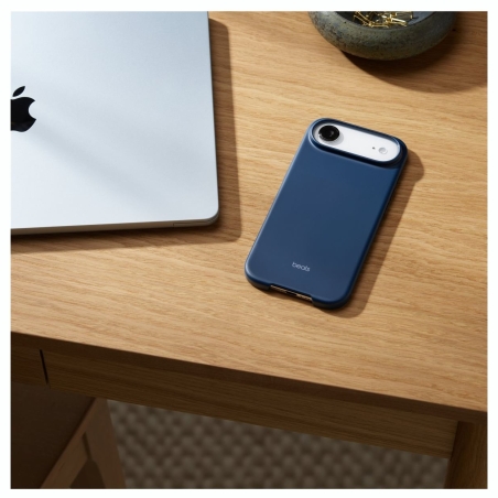 Apple iPhone Air Case with MagSafe and Camera Control — Bedrock Blue | Apple