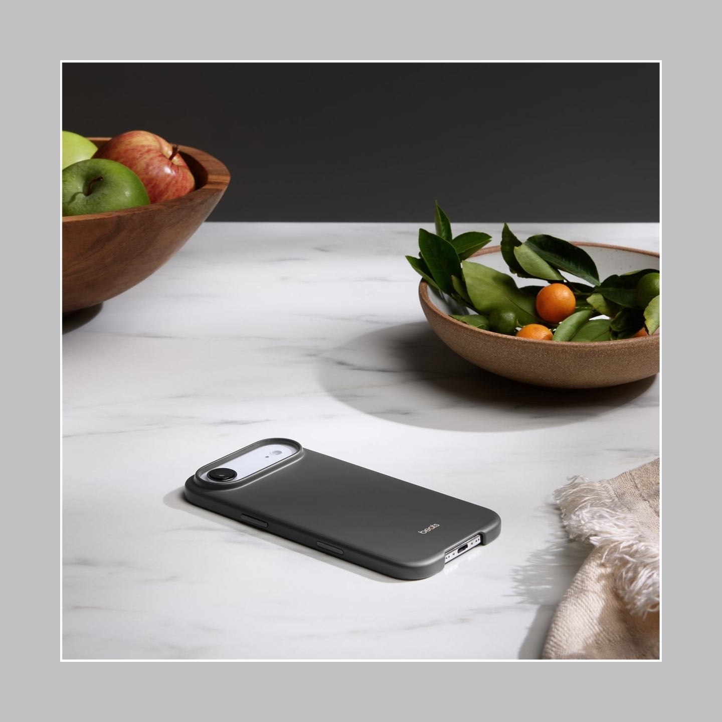 Apple iPhone Air Case with MagSafe and Camera Control — Granite Gray | Apple