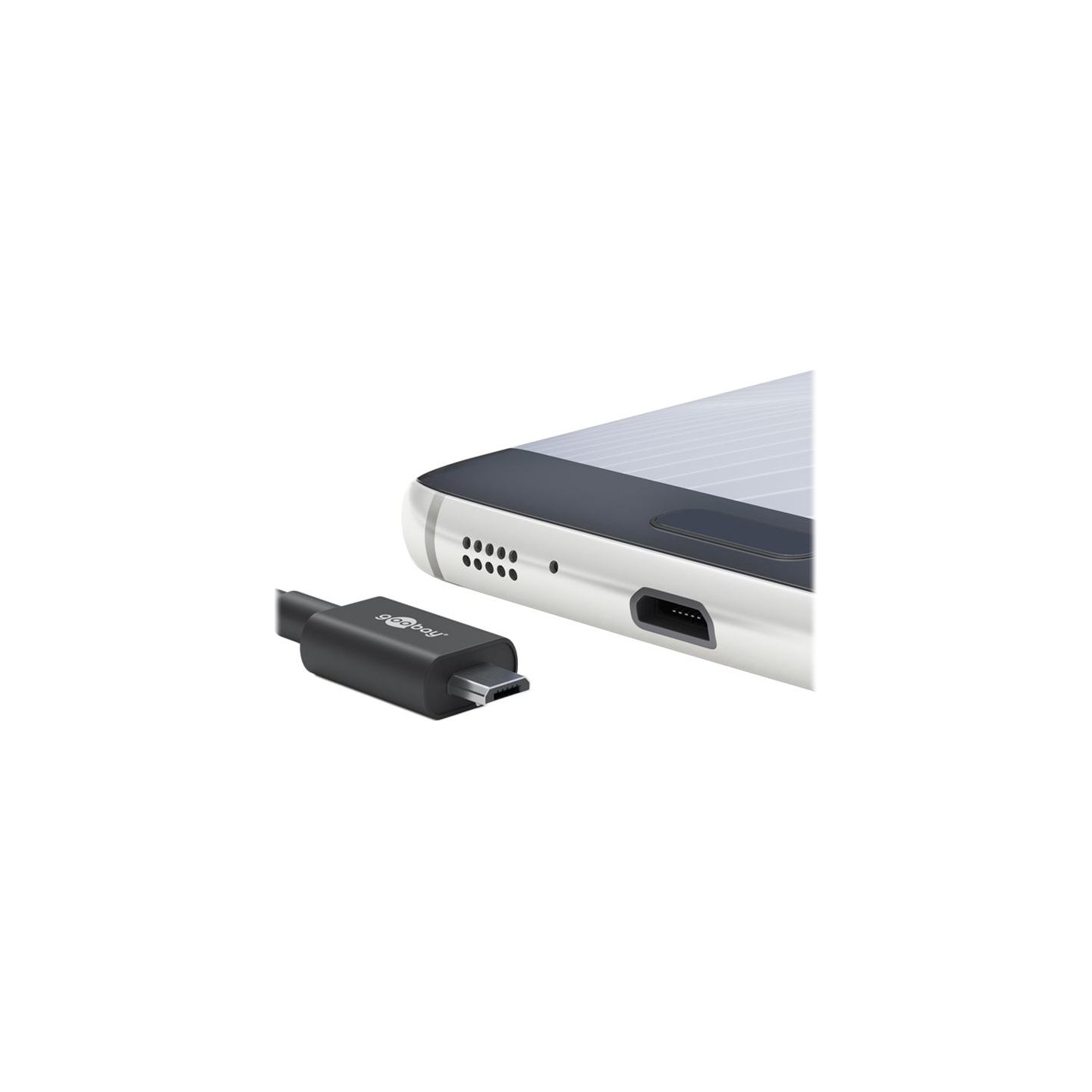 Goobay Micro-USB Charging and Sync Cable 2m