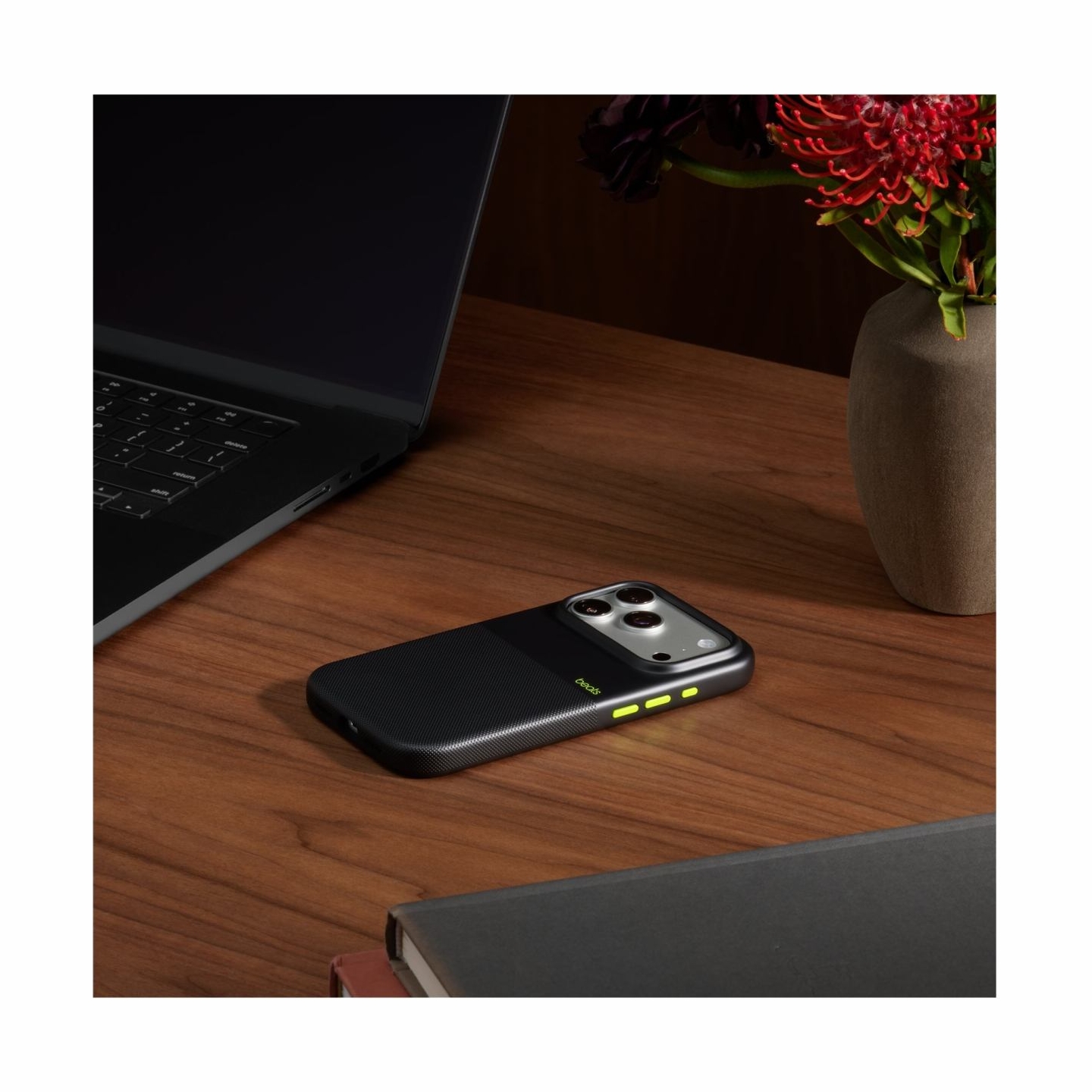 Apple iPhone 17 Pro Rugged Case with MagSafe and Camera Control – Everest Black | Apple
