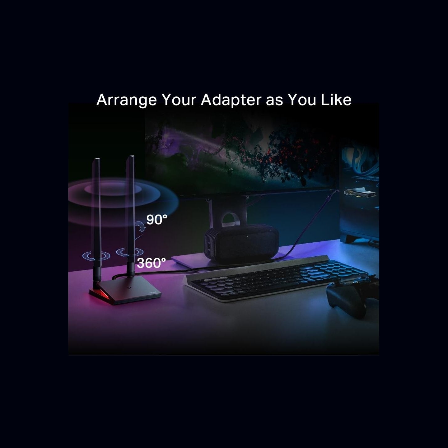 Tp-Link WRL ADAPTER 9300MBPS WI-FI 7/ARCHER TBE550E TP-LINK