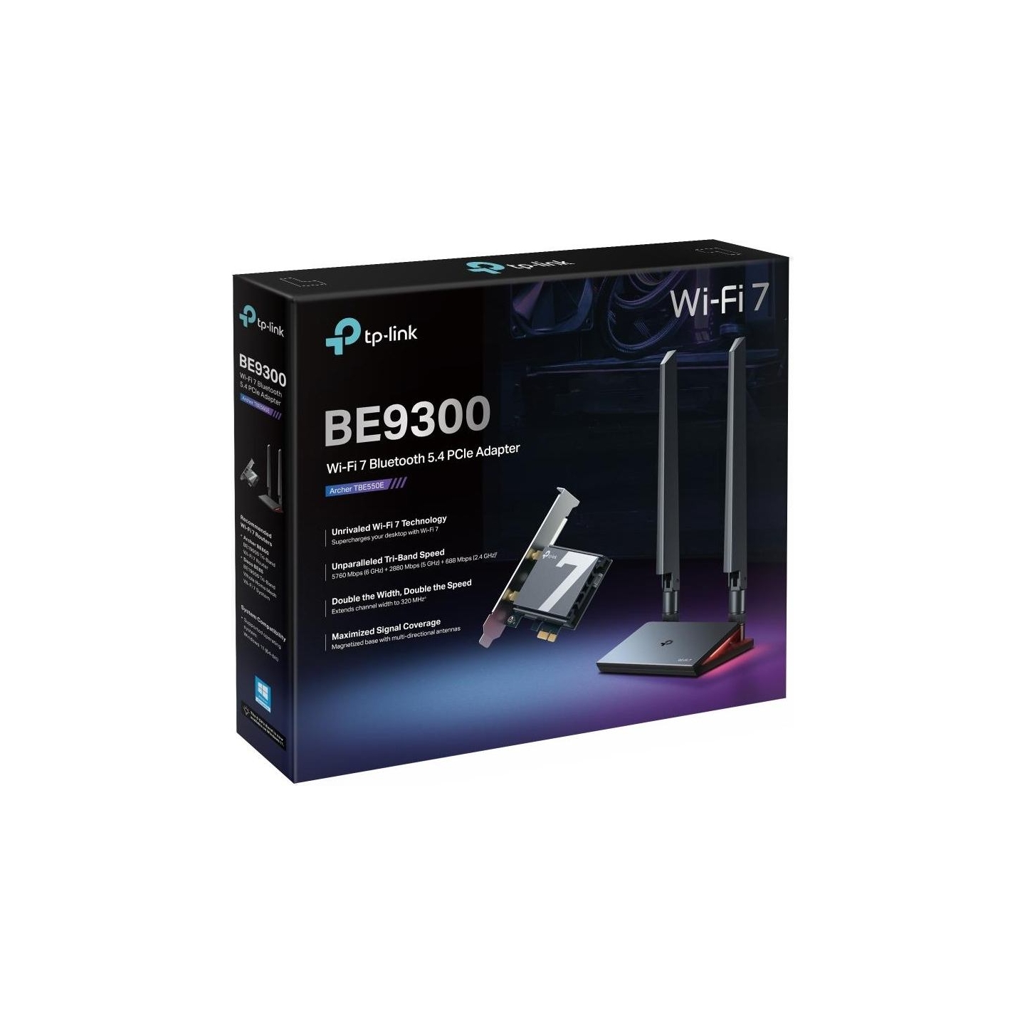 Tp-Link WRL ADAPTER 9300MBPS WI-FI 7/ARCHER TBE550E TP-LINK