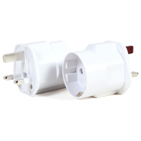Cablexpert AC power adapter, EU Schuko socket to UK plug, 13 A | A-AC-EUFUKM-01 | Power adapter