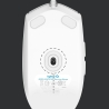 Logitech G203 LIGHTSYNC Corded Gaming Mouse - WHITE - USB