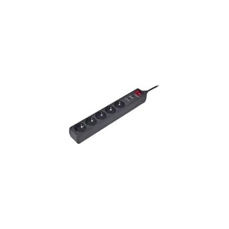 Energenie | Surge Protector SPG5-C-15/ 4.5 m/ 5 Sockets/ Black