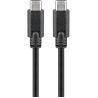 Goobay 67976 USB-C 3.1 generation 1 cable, black, 1m | Goobay | USB-C Charge Cable USB-C male | USB-C male
