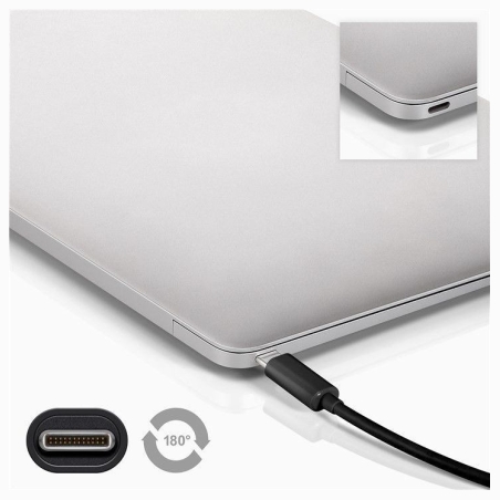 Goobay 67976 USB-C 3.1 generation 1 cable, black, 1m | Goobay | USB-C Charge Cable USB-C male | USB-C male