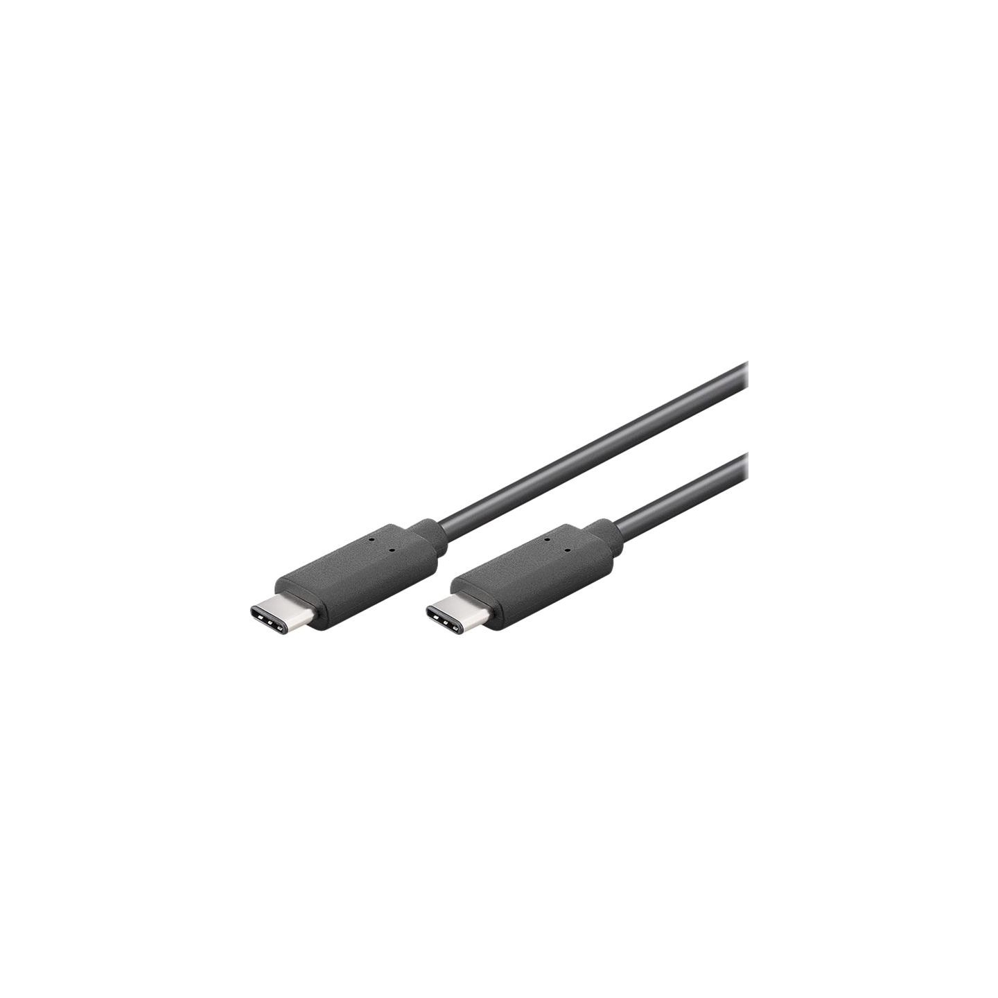 Goobay 67976 USB-C 3.1 generation 1 cable, black, 1m | Goobay | USB-C Charge Cable USB-C male | USB-C male