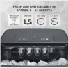 Caso Ice Cube Maker | Clear Ice Advanced | Power 130 W | Capacity 1.5 L | Matt Black