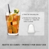 Caso Ice Cube Maker | Clear Ice Advanced | Power 130 W | Capacity 1.5 L | Matt Black