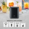 Caso Ice Cube Maker | Clear Ice Advanced | Power 130 W | Capacity 1.5 L | Matt Black