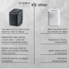 Caso Ice Cube Maker | Clear Ice Advanced | Power 130 W | Capacity 1.5 L | Matt Black
