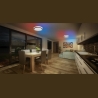 Osram SMART+ WIFI ORBIS MAGIC WALL/CEILING 500mm RGB+TW Dimmable black+white | 38 W | RGBTW | Wi-Fi