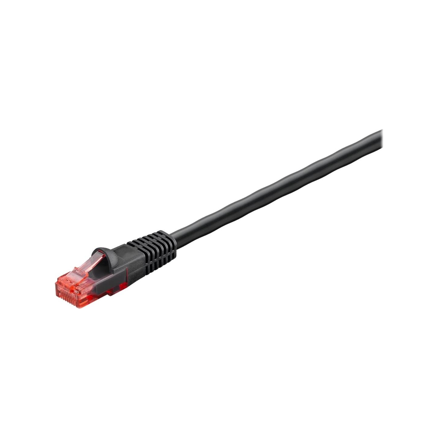 Goobay Outdoor Patch Cable | CAT 6/6A U/UTP | AWG 24/1 | Cable length: 15 m | Black