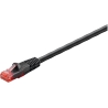 Goobay Outdoor Patch Cable | CAT 6/6A U/UTP | AWG 24/1 | Cable length: 15 m | Black