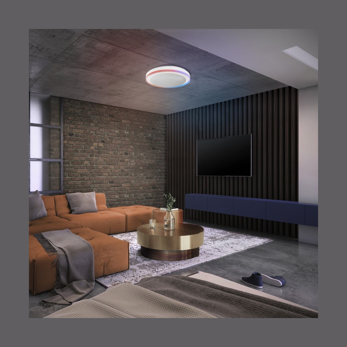 Osram SMART+ WIFI ORBIS MAGIC WALL/CEILING 500mm RGB+TW Dimmable white | 38 W | RGBTW | Wi-Fi