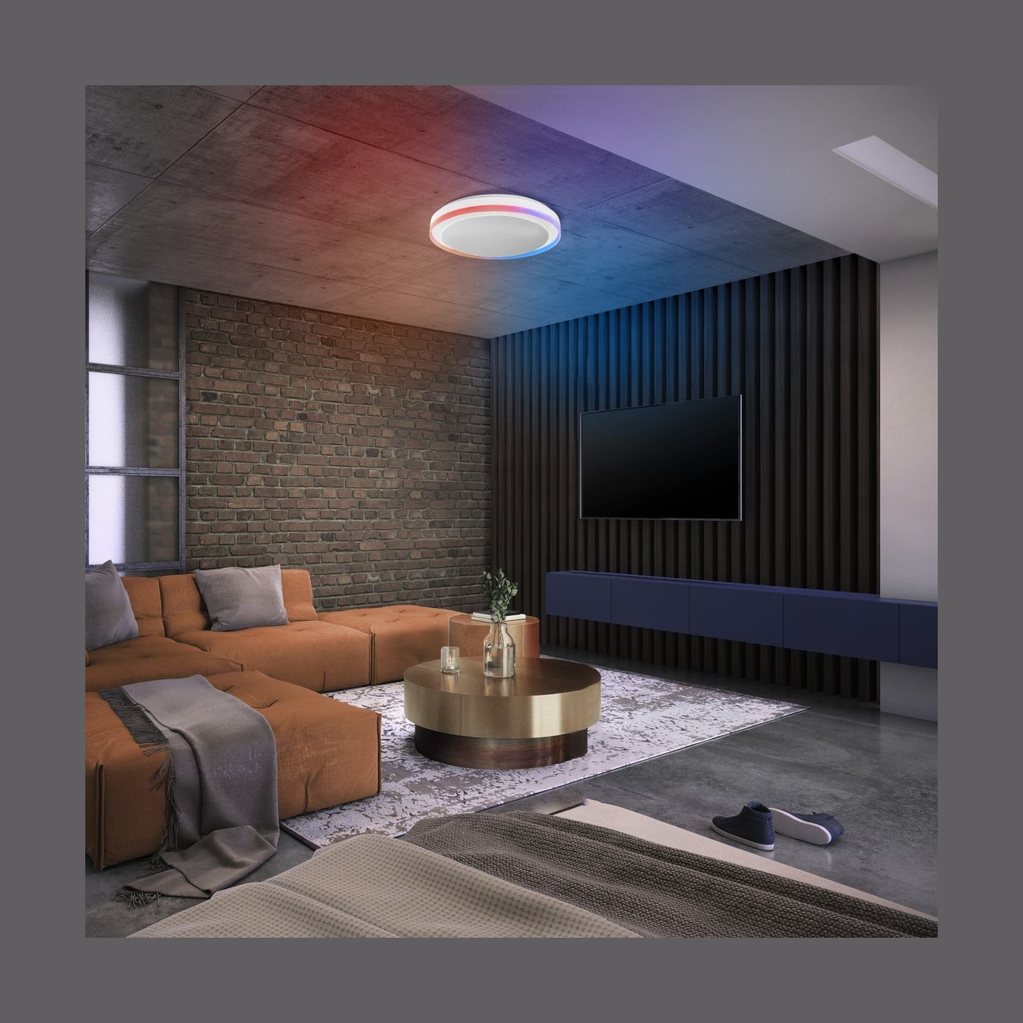 Osram SMART+ WIFI ORBIS MAGIC WALL/CEILING 500mm RGB+TW Dimmable white | 38 W | RGBTW | Wi-Fi