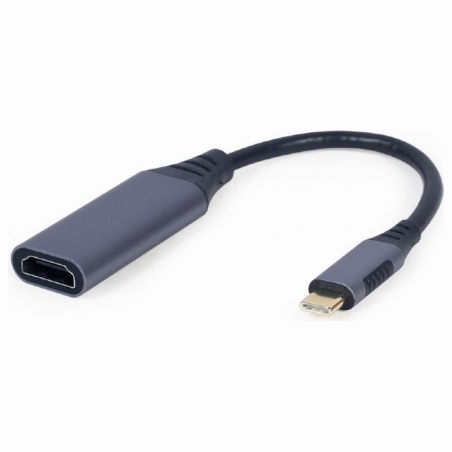 Cablexpert USB Type-C to HDMI display adapter, Space grey | A-USB3C-HDMI-01