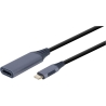 Cablexpert USB Type-C to HDMI display adapter, Space grey | A-USB3C-HDMI-01