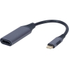 Cablexpert USB Type-C to HDMI display adapter, Space grey | A-USB3C-HDMI-01