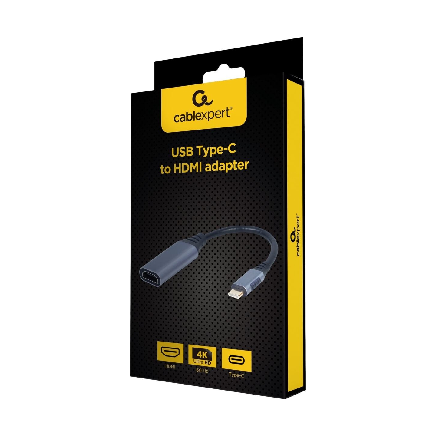 Cablexpert USB Type-C to HDMI display adapter, Space grey | A-USB3C-HDMI-01