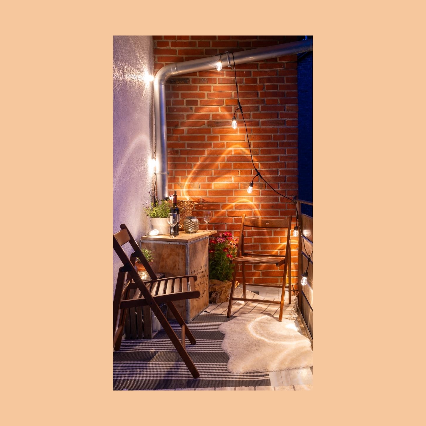 Osram SMART+ Outdoor String Light IP44 RGBW | 4.50 W | Warm White, RGB | Wi-Fi