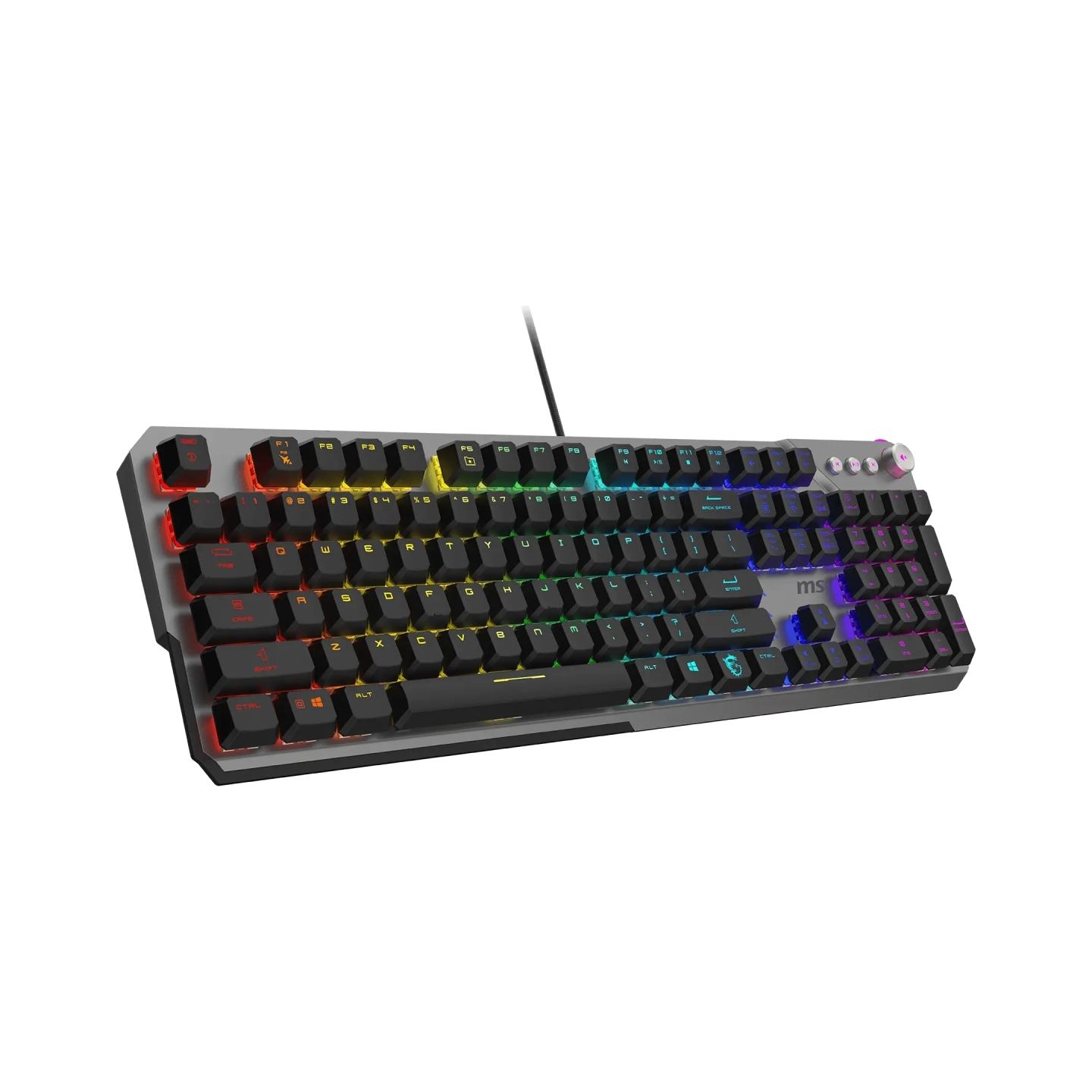 MSI STRIKE 600 V2 SILENT | Gaming keyboard | Wired | US | Mechanical - Silent