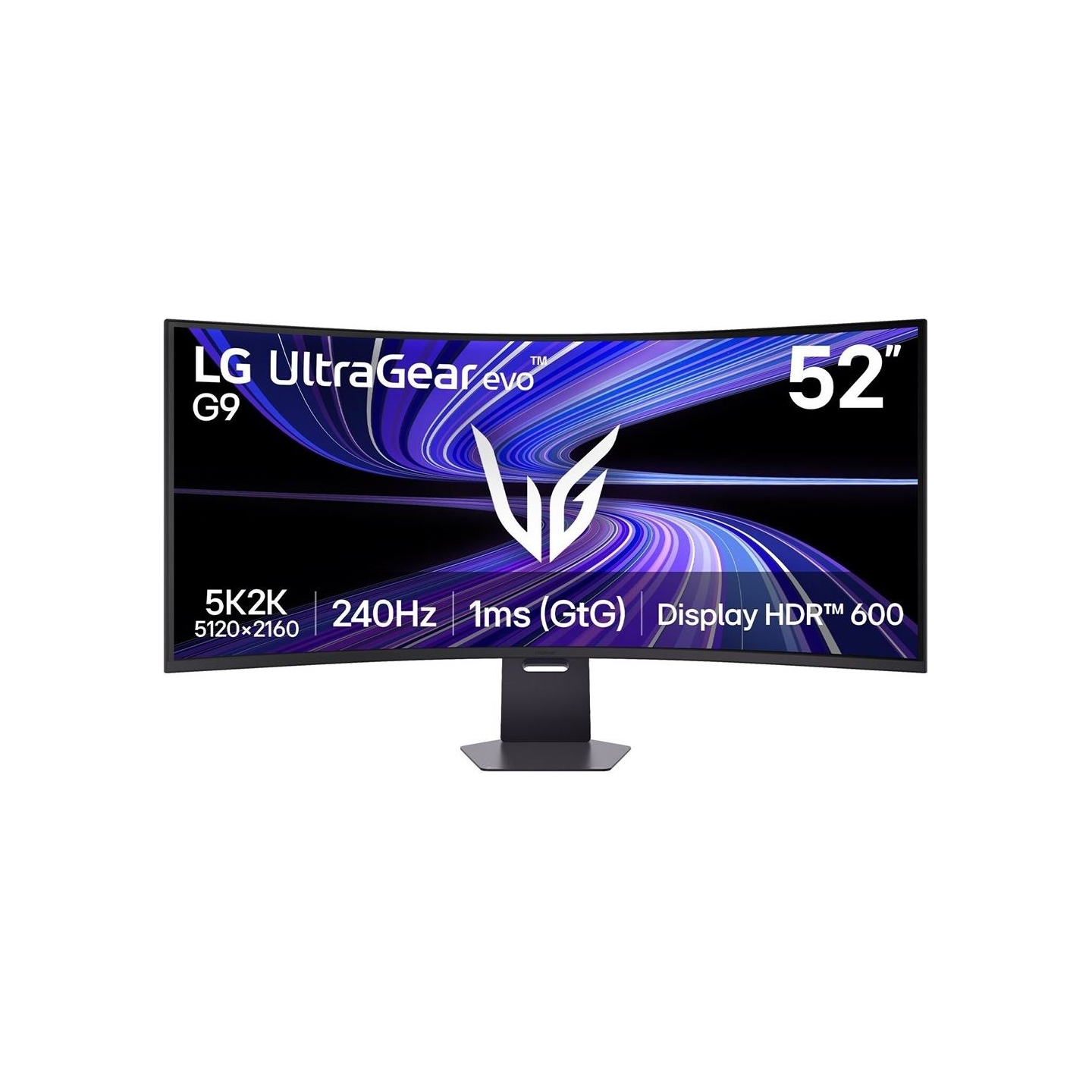 LG UltraGear evo G9 52G930B-B | 52 " | VA | WUHD | 21:9 | 240 Hz | 1 ms | 5120 x 2160 pixels | 400 cd/m² | Black