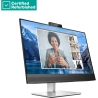 HP RENEW SILVER HP E27m G4 QHD Charging Conferencing Monitor - 27" 2560x1440 QHD 300-nit 75Hz AG, IPS, USB-C(65W)/HDMI/DisplayPo