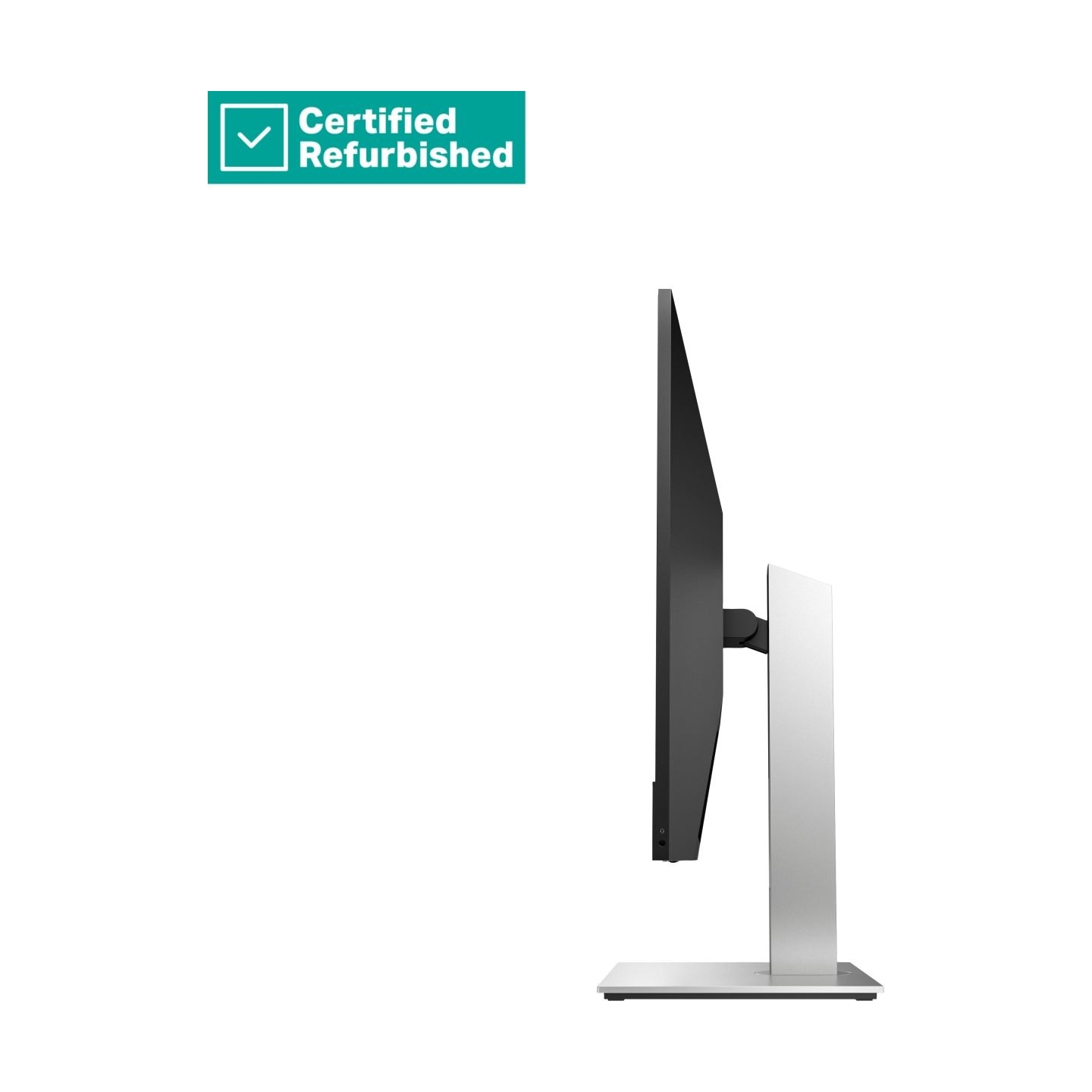 HP RENEW SILVER HP E27m G4 QHD Charging Conferencing Monitor - 27" 2560x1440 QHD 300-nit 75Hz AG, IPS, USB-C(65W)/HDMI/DisplayPo