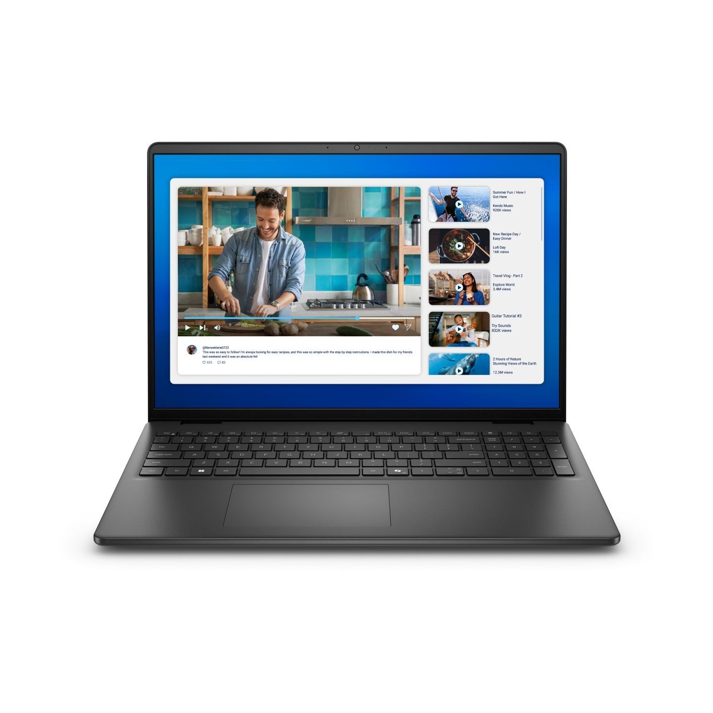 Dell 16 DC16250/ Core 5 -120U/ 16GB/ 512GB SSD/ Intel Graphics/ WLAN + BT/ 16" FHD+/ Backlit Kb/ W11 Home/ 3yrs Basic Onsite / D