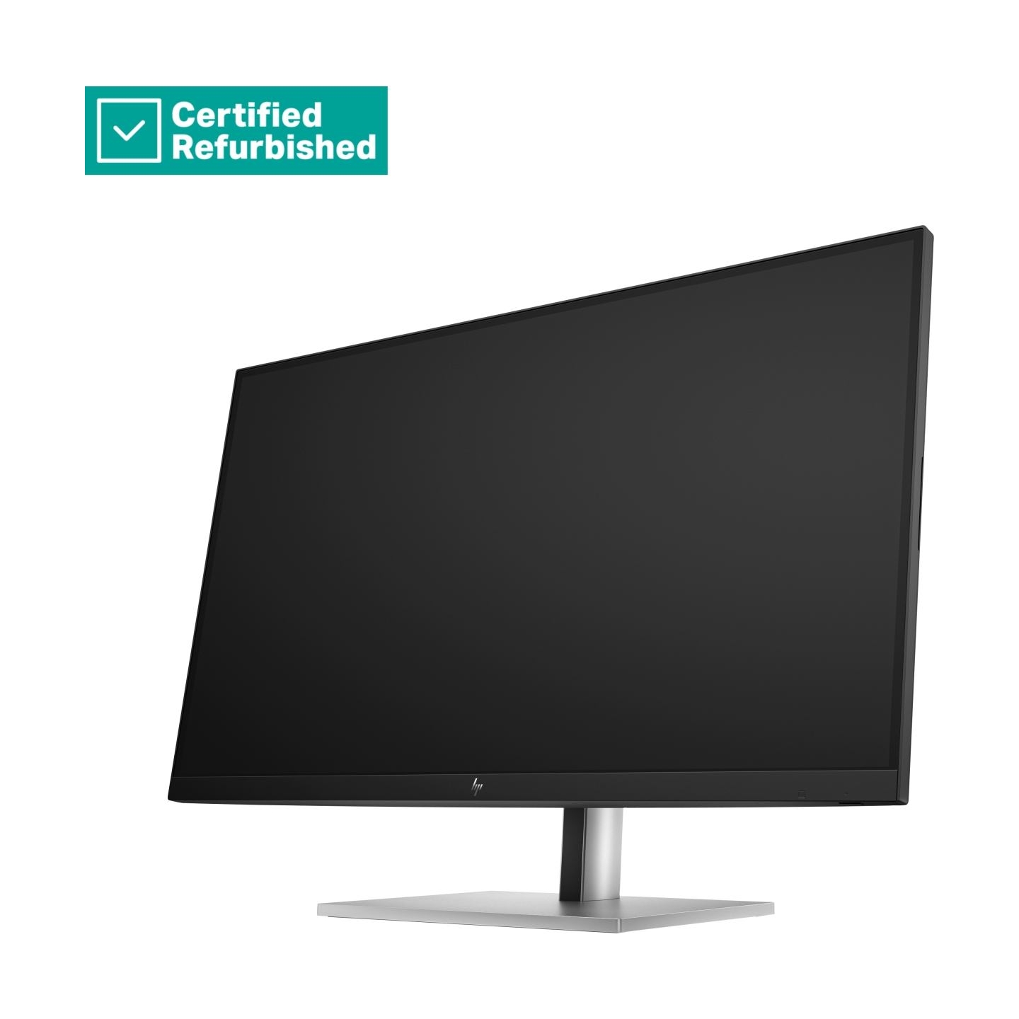 HP RENEW SILVER HP E27k G5 4K Charging Monitor - 27" 3840x2160 UHD 350-nit 60Hz AG, IPS, USB-C(65W)/USB-C(15W)/HDMI/DisplayPort,