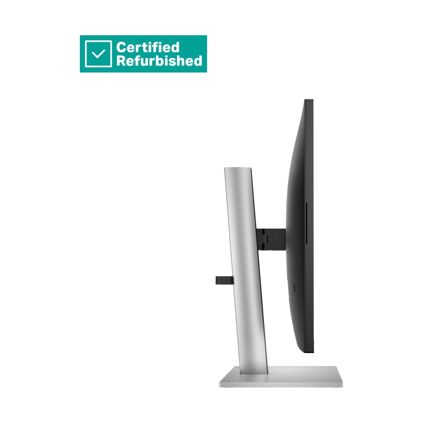 HP RENEW SILVER HP E27k G5 4K Charging Monitor - 27" 3840x2160 UHD 350-nit 60Hz AG, IPS, USB-C(65W)/USB-C(15W)/HDMI/DisplayPort,