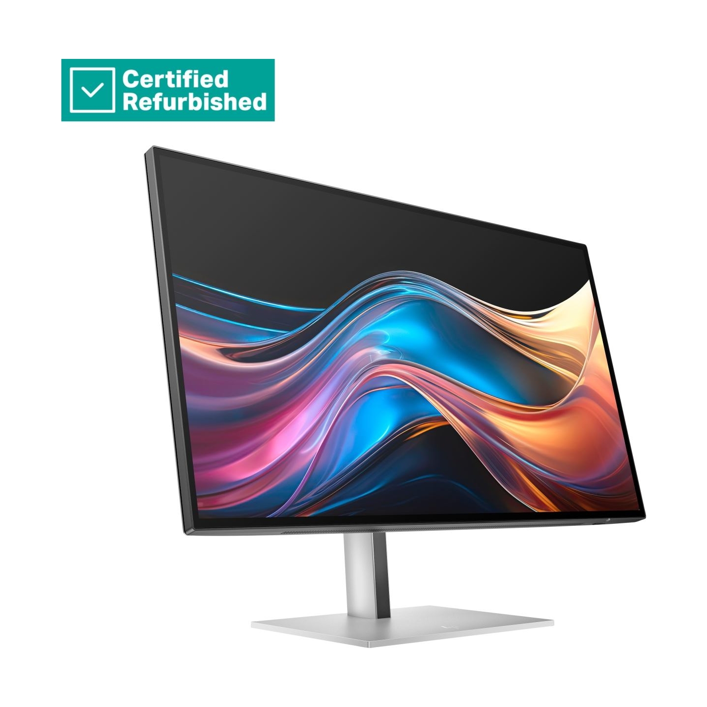 HP RENEW SILVER HP 727pq Series 7 Pro QHD Monitor - 27" 2560x1440 QHD 400-nit 120Hz AG, IPS Black HDR 400, USB-C(15W)/HDMI/Displ
