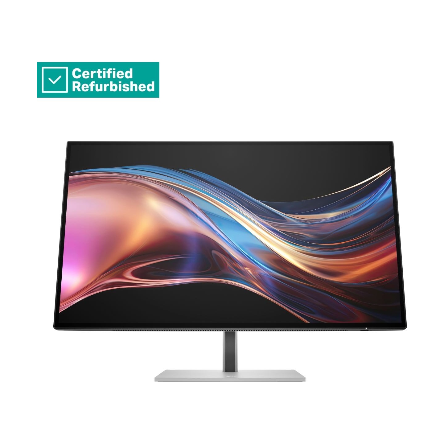 HP RENEW SILVER HP 727pu Series 7 Pro QHD TB4 Charging Monitor - 27" 2560x1440 QHD 400-nit 120Hz AG, IPS Black HDR 400, USB-C(10