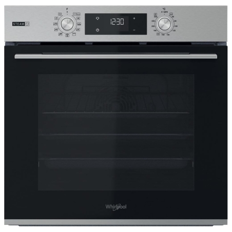 Whirlpool Oven OMSK58HU1SX, Inox, Energy class A+, Steam+ / OMSK58HU1SX