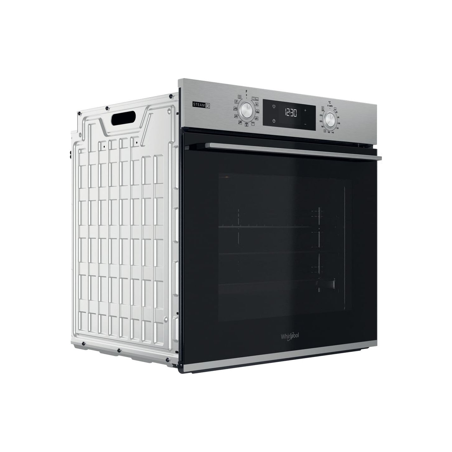 Whirlpool Oven OMSK58HU1SX, Inox, Energy class A+, Steam+ / OMSK58HU1SX