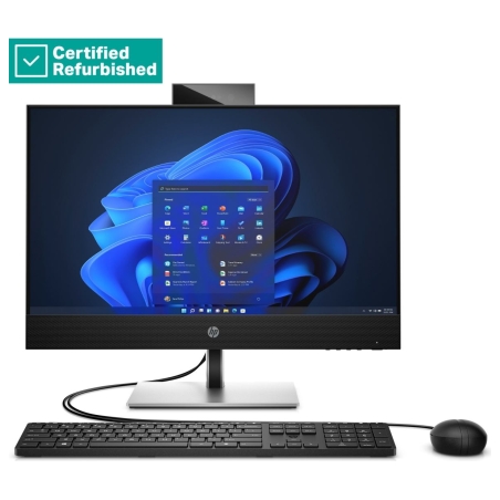 HP RENEW SILVER HP Pro 440 G9 AIO All-In-One - i5-14500, 16GB, 512GB SSD, 23.8 FHD Non-Touch AG, Height Adjustable, USB Mouse, W