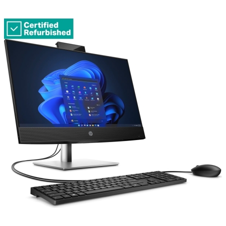 HP RENEW SILVER HP Pro 440 G9 AIO All-In-One - i5-14500, 16GB, 512GB SSD, 23.8 FHD Non-Touch AG, Height Adjustable, USB Mouse, W