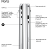 HP EliteBook 8 G2i 14 - Ultra 5-325, 32GB, 512GB SSD, 14 WUXGA 400-nit AG, 5MP IR cam, 4G/5G Modem, Smartcard, FPR, US backlit k
