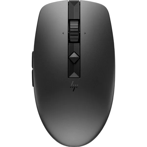 HP 715 Wireless Bluetooth Mouse - Multi-Device, Programmable, 4-way Scrolling, Rechargeable - Black / 6E6F0AA#ABB