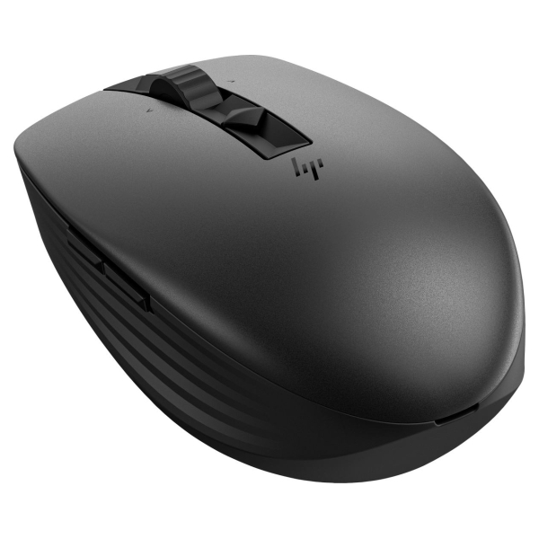 HP 715 Wireless Bluetooth Mouse - Multi-Device, Programmable, 4-way Scrolling, Rechargeable - Black / 6E6F0AA#ABB