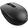 HP 715 Wireless Bluetooth Mouse - Multi-Device, Programmable, 4-way Scrolling, Rechargeable - Black / 6E6F0AA#ABB