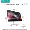 HP RENEW SILVER HP 727pu Series 7 Pro QHD TB4 Charging Monitor - 27" 2560x1440 QHD 400-nit 120Hz AG, IPS Black HDR 400, USB-C(10