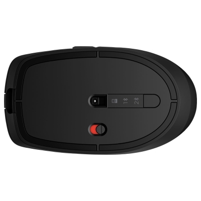 HP 715 Wireless Bluetooth Mouse - Multi-Device, Programmable, 4-way Scrolling, Rechargeable - Black / 6E6F0AA#ABB