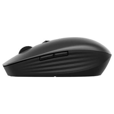 HP 715 Wireless Bluetooth Mouse - Multi-Device, Programmable, 4-way Scrolling, Rechargeable - Black / 6E6F0AA#ABB