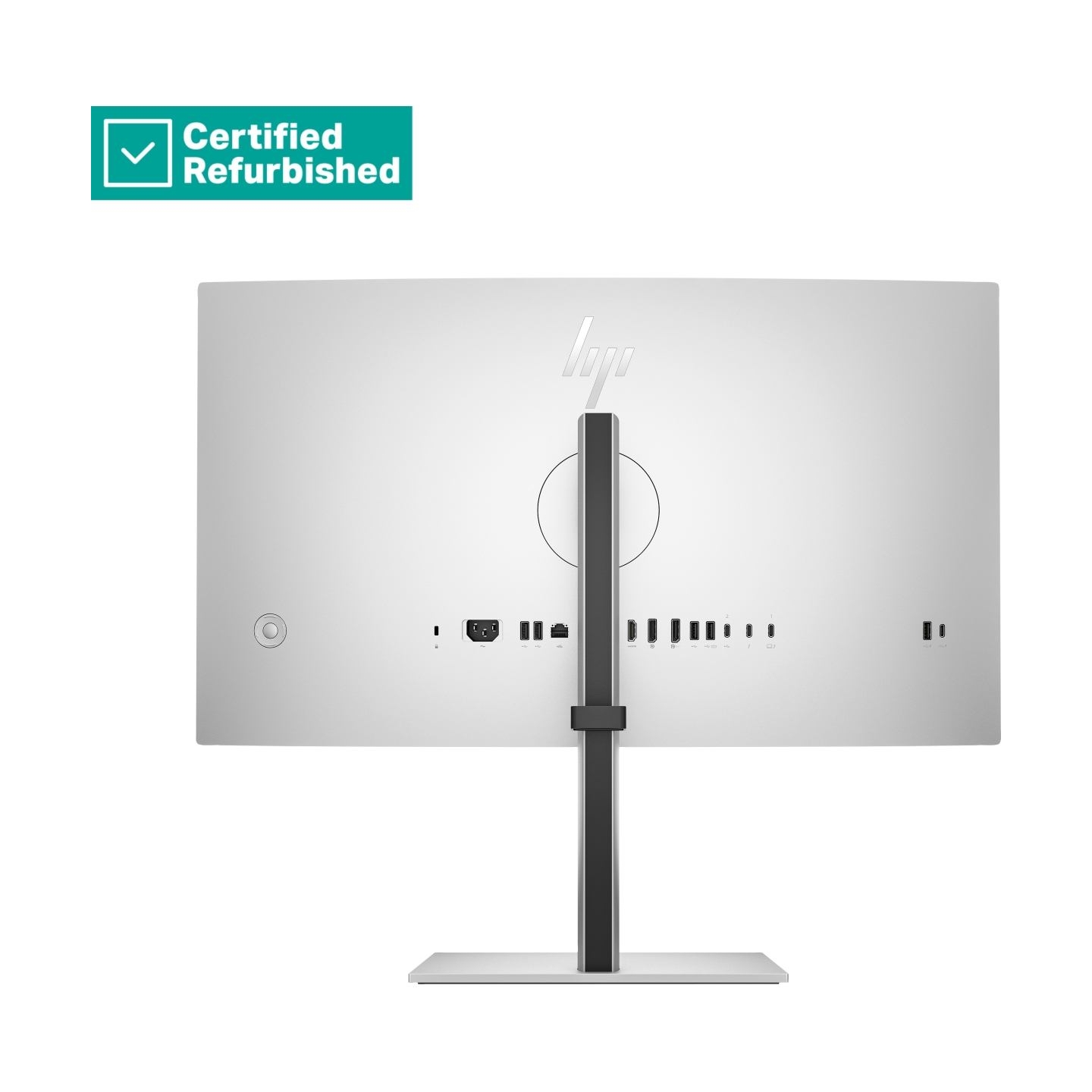 HP RENEW SILVER HP 727pm Series 7 Pro 4K Conferencing Monitor - 27" 3840x2160 UHD 400-nit 60Hz AG, IPS Black HDR 400, USB-C(100W