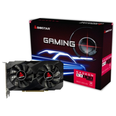 Biostar Graphics Card|BIOSTAR|AMD|Radeon RX 580|1150 MHz|8 GB|GDDR5|256 bit|PCI Express x16 3.0|Active|VA5815RF82