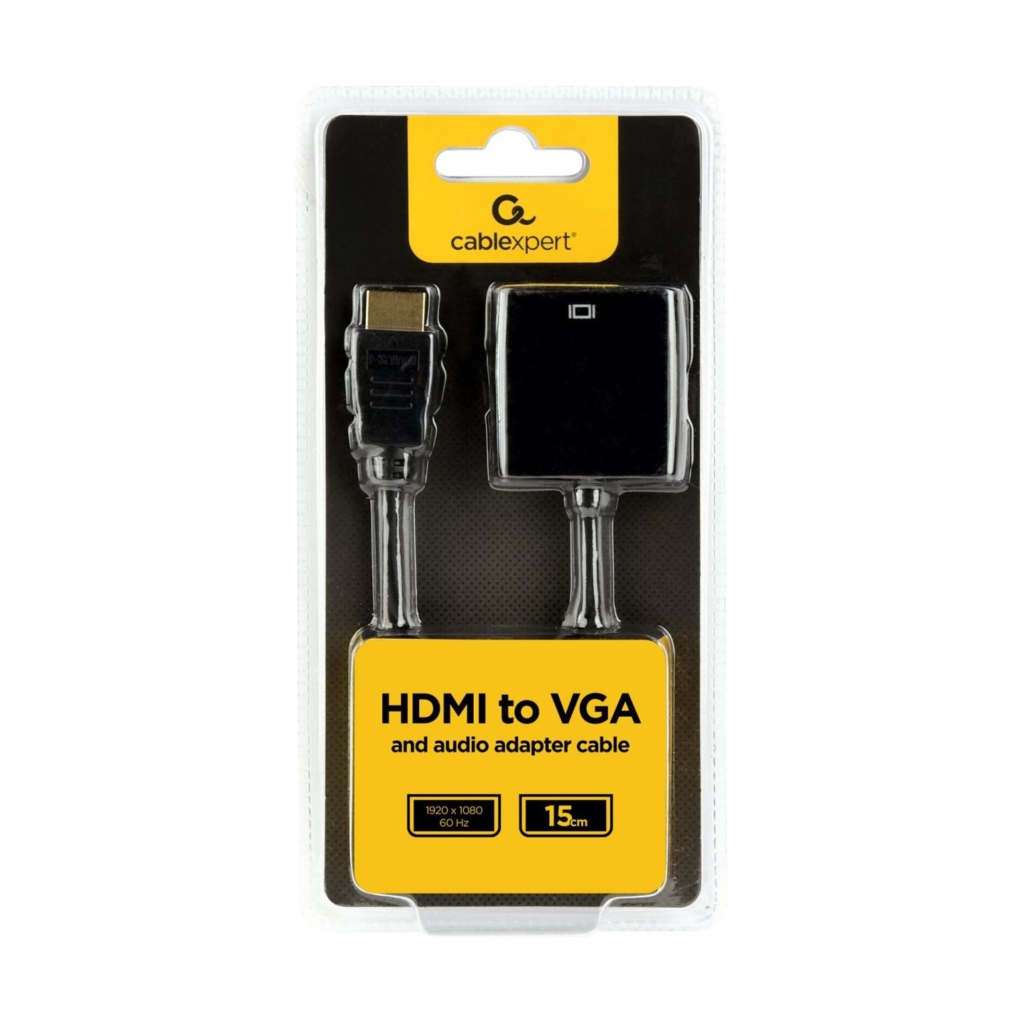 Cablexpert | HDMI to VGA and audio adapter cable